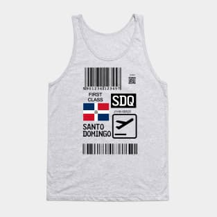 Santo Domingo Dominican Republic Tank Top